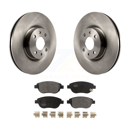 Kit disques de frein à disque avant et plaquettes semi-métalliques pour Fiat 500 K8F-102668
