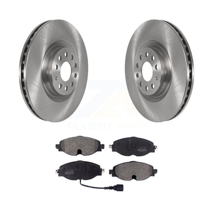 Kit de disques de frein à disque avant et plaquettes semi-métalliques pour Volkswagen Golf Audi A3