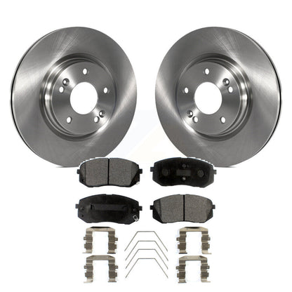 Kit de rotor de frein avant et de plaquettes semi-métalliques pour Hyundai Kona Kia Seltos Forte G