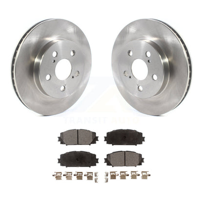 Kit de rotor de frein avant et de plaquettes semi-métalliques pour Toyota Corolla Prius Prime AWD-