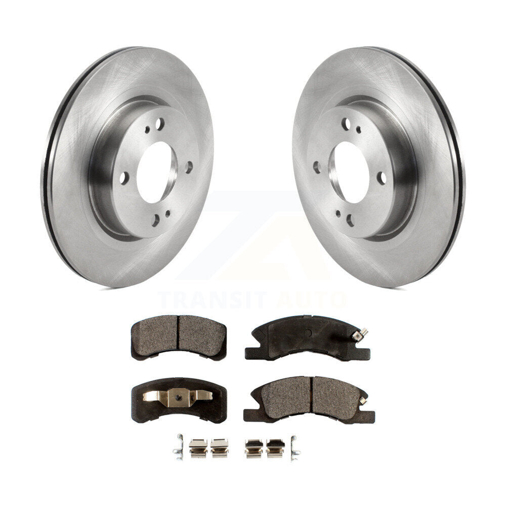 Kit de plaquettes de frein semi-métalliques pour rotors de frein avant, pour Mitsubishi Mirage G 2017 – 2024
