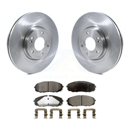 Kit de disques de frein à disque avant et de plaquettes semi-métalliques pour Kia Sedona 2015 – 2021
