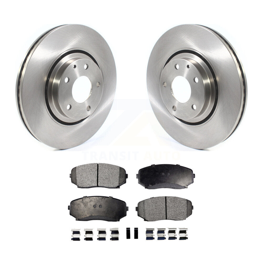 Kit de disques de frein à disque avant et plaquettes semi-métalliques pour Mazda CX-5 CX-9