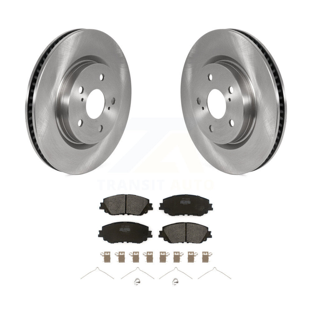 Kit de plaquettes semi-métalliques de Rotor de frein avant, pour Toyota RAV4 Camry Corolla Cross C-H