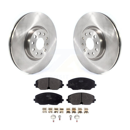 Rotors de frein à disque avant et Kit de plaquettes semi-métalliques pour Volkswagen Atlas Cross Spor