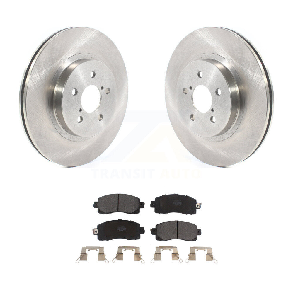 Kit de disques de frein à disque avant et plaquettes semi-métalliques pour Subaru Crosstrek Impreza