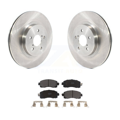 Kit de disques de frein à disque avant et plaquettes semi-métalliques pour Subaru Crosstrek Impreza