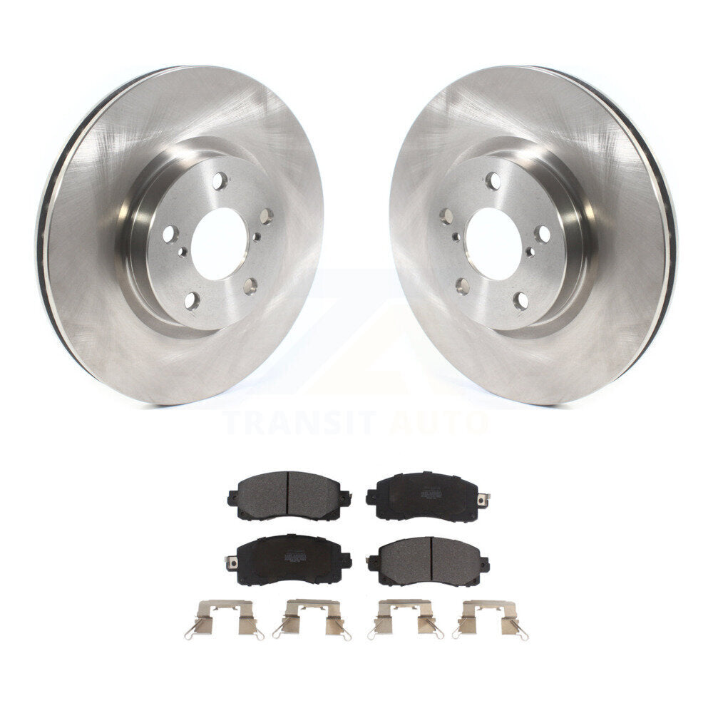 Kit de rotors de frein à disque avant et plaquettes semi-métalliques pour Subaru Impreza K8F-10268