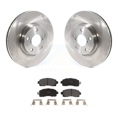 Kit de rotors de frein à disque avant et plaquettes semi-métalliques pour Subaru Impreza K8F-10268