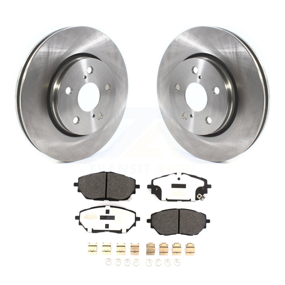 Kit de disques de frein à disque avant et plaquettes semi-métalliques pour Toyota C-HR K8F-102689
