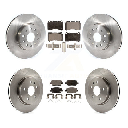 Rotor de frein avant arrière et Kit de plaquettes semi-métalliques pour Chevrolet Camaro Cadillac CT
