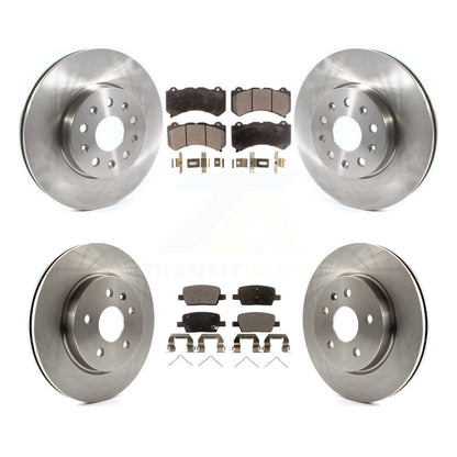 Kit de rotor de frein à disque avant et arrière et plaquettes semi-métalliques pour Chevrolet Camaro LT L