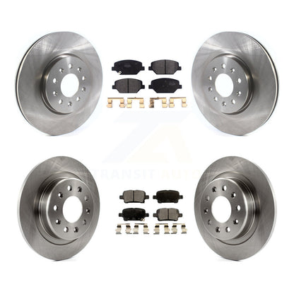 Rotor de frein avant arrière et Kit de plaquettes semi-métalliques pour Chevrolet Equinox GMC Terrai