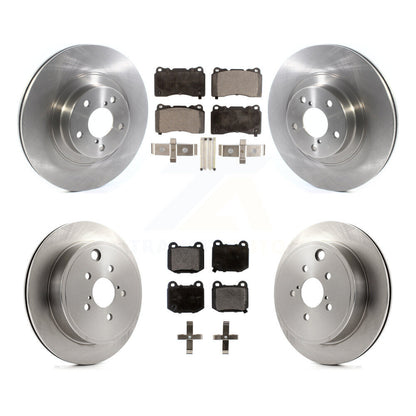 Kit de plaquettes semi-métalliques de rotor de frein avant et arrière pour Toyota 86 sans frein Brembo