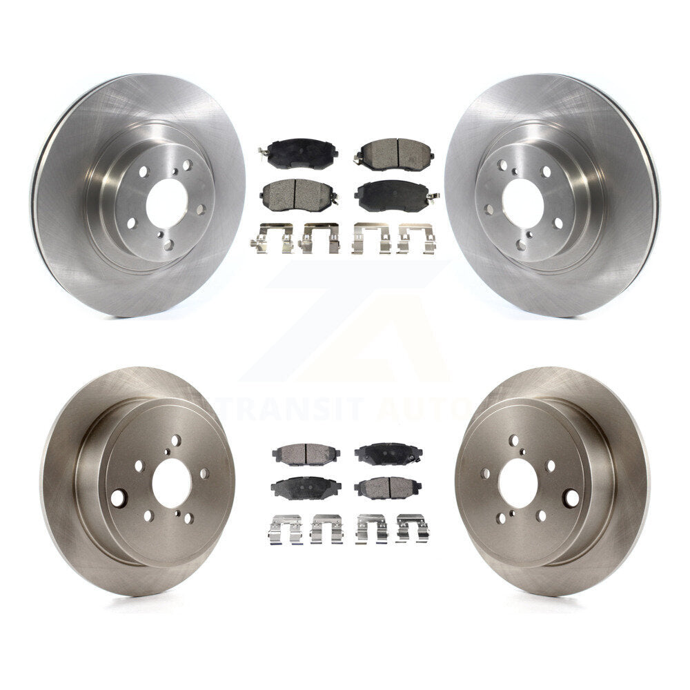 Kit de plaquettes semi-métalliques de Rotor de frein avant et arrière, pour Subaru Impreza Forester Outbac