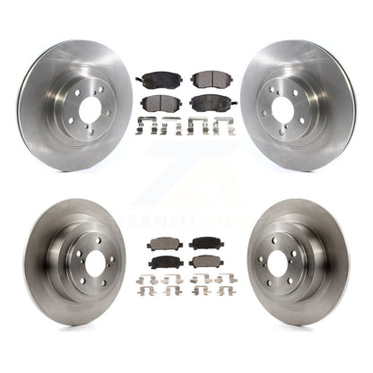 Kit de plaquettes de frein semi-métalliques pour rotors de frein avant et arrière, pour Subaru Baja Turbocharge 05-06