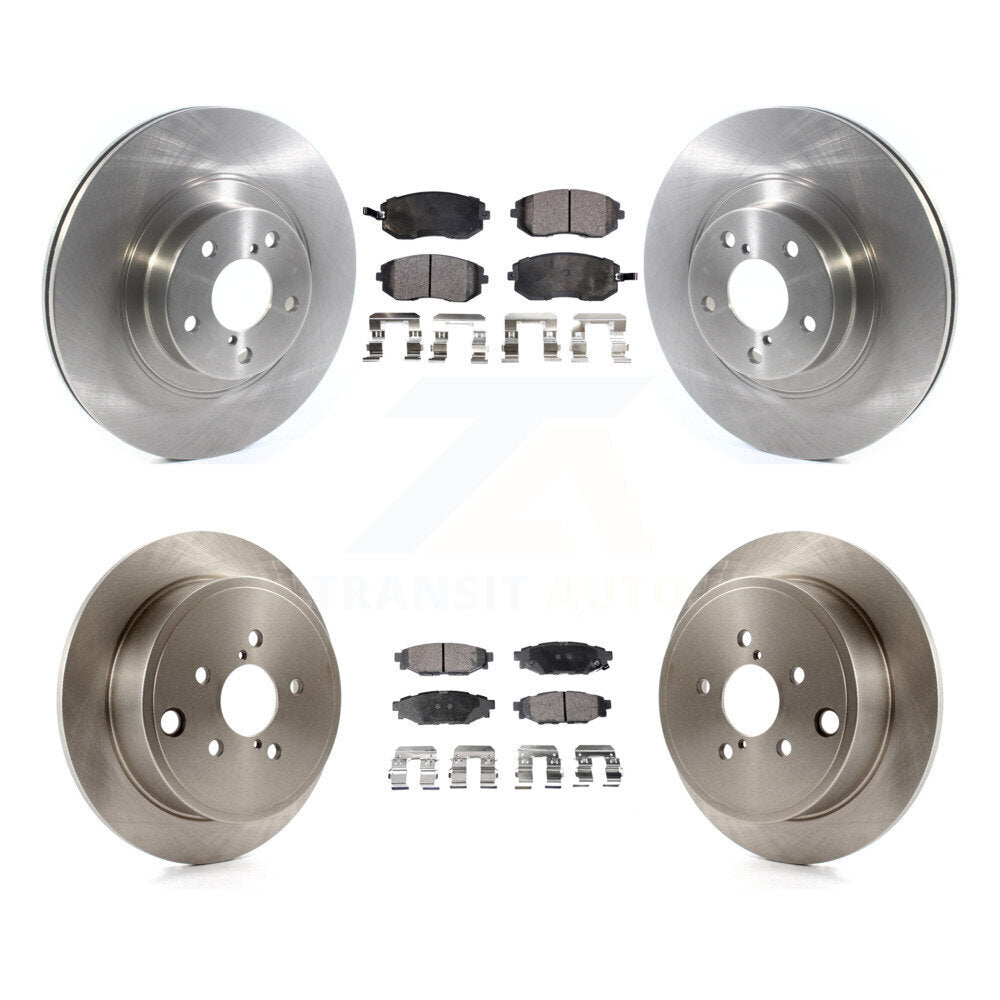 Kit de plaquettes semi-métalliques de Rotor de frein avant et arrière, pour Subaru Outback Forester Imprez