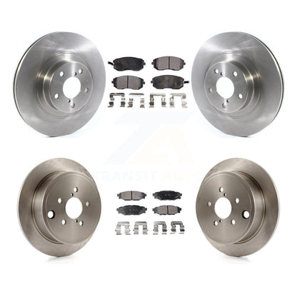 Kit de plaquettes semi-métalliques de Rotor de frein avant et arrière, pour Subaru Outback Forester Imprez