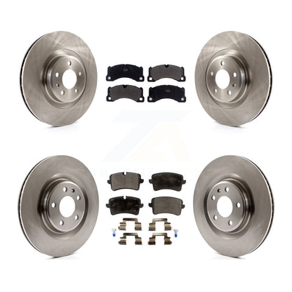 Rotors de frein à disque avant et arrière et kit de plaquettes semi-métalliques pour Porsche Macan Bas 2017