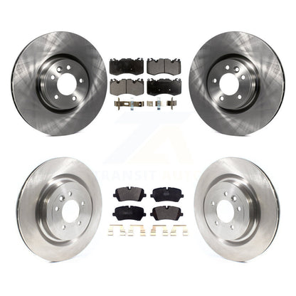 Kit de rotor de frein à disque avant et arrière et plaquettes semi-métalliques pour Land Rover Range Spor