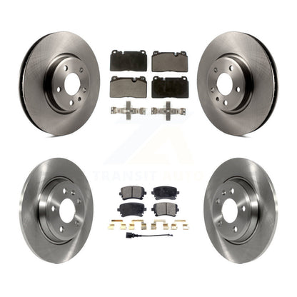 Kit de rotor de frein à disque avant et arrière et plaquettes semi-métalliques pour moteur Audi Q5 FLEX 2016