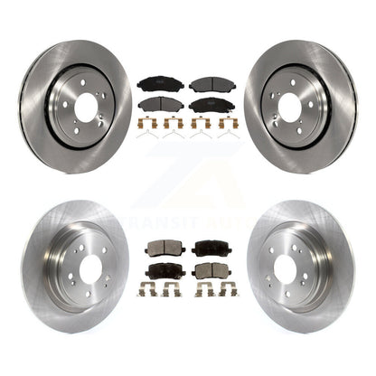 Kit de rotors de frein à disque avant et arrière et plaquettes semi-métalliques pour Acura MDX K8F-10274