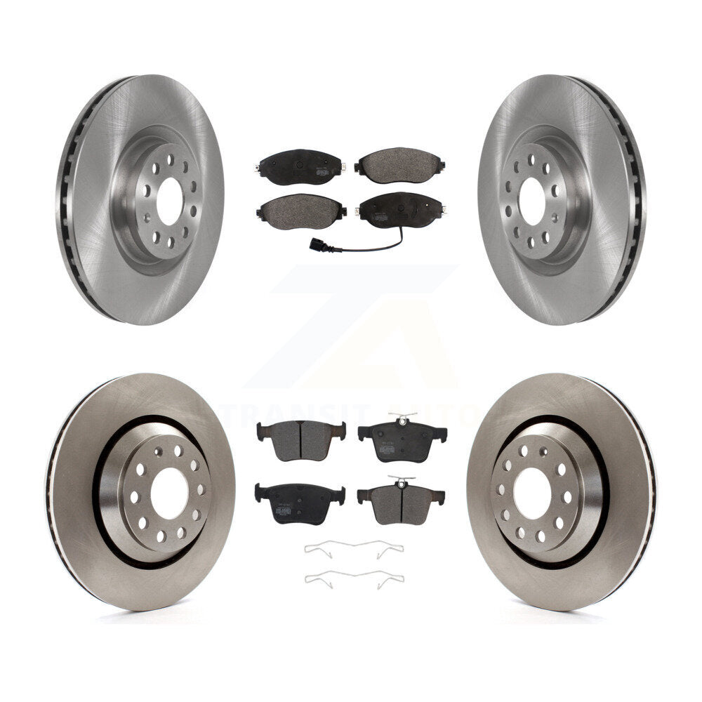 Kit de plaquettes semi-métalliques de Rotor de frein avant et arrière, pour Audi Q3 Volkswagen Golf R S3 A