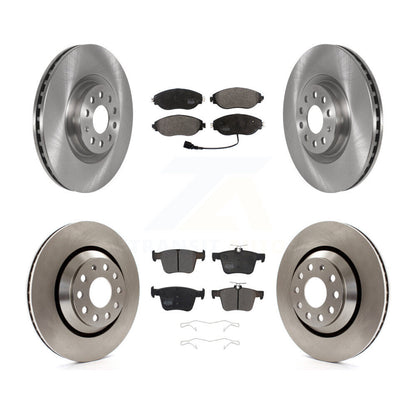 Kit de plaquettes semi-métalliques de Rotor de frein avant et arrière, pour Audi Q3 Volkswagen Golf R S3 A