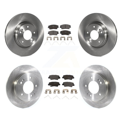 Kit de plaquettes de frein semi-métalliques pour rotors de frein avant et arrière, pour Hyundai Elantra 2017 2020 1.6