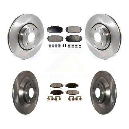Kit de rotor de frein avant et arrière et plaquettes semi-métalliques pour Mazda CX-5 Turbocharge 19-23