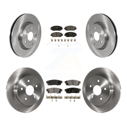 Kit de plaquettes semi-métalliques de Rotor de frein avant et arrière, pour Toyota RAV4 Camry Corolla Cros