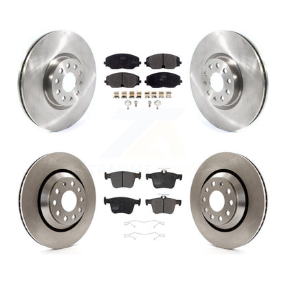 Rotors de frein avant arrière et Kit de plaquettes semi-métalliques pour Volkswagen Atlas Cross Spor
