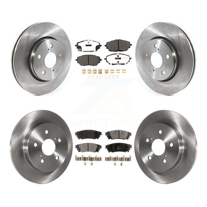 Kit de disques de frein à disque avant et arrière et plaquettes semi-métalliques pour Toyota C-HR 2018