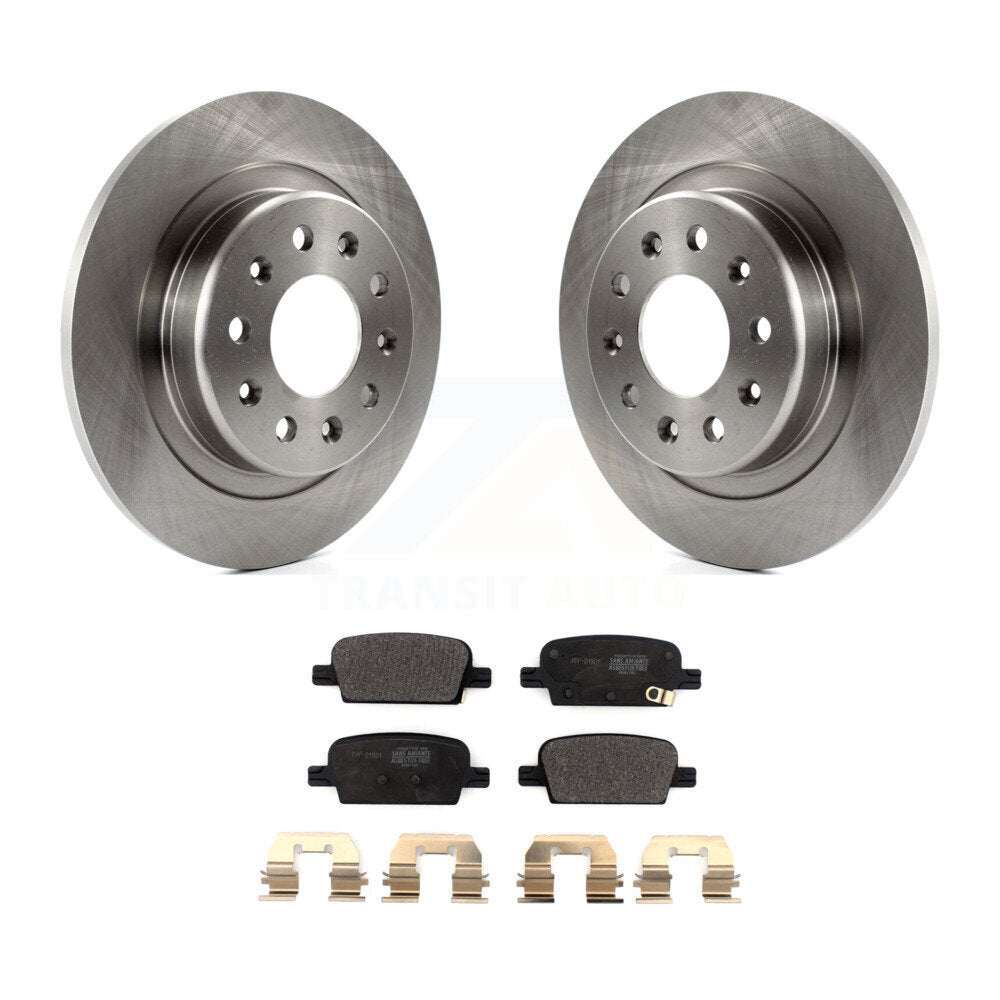 Kit de disques de frein à disque arrière et plaquettes semi-métalliques pour Chevrolet Malibu