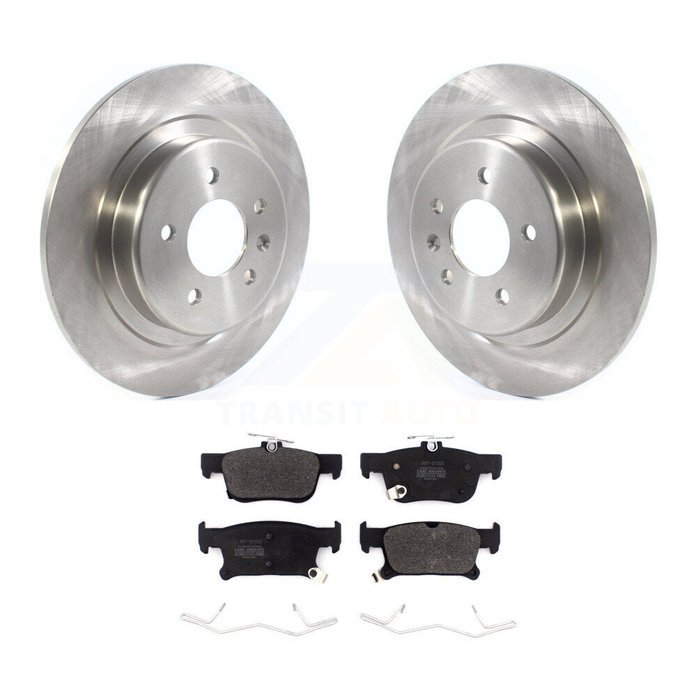 Kit de disques de frein à disque arrière et plaquettes semi-métalliques pour Buick Envision K8F-102784