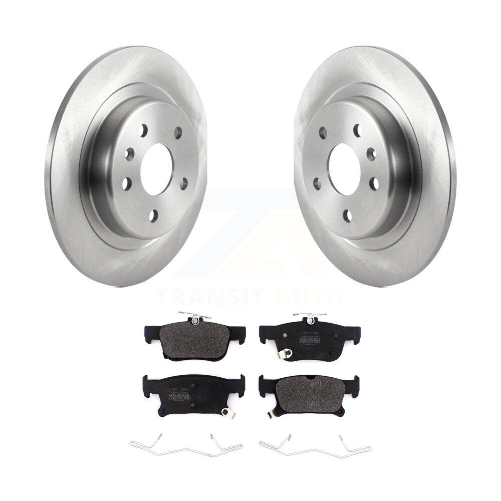 Kit de disques de frein à disque arrière et plaquettes semi-métalliques pour Buick Envision K8F-102786