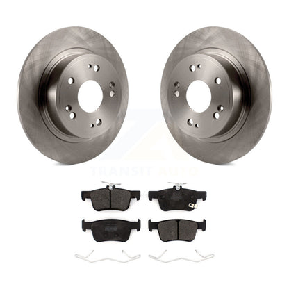 Kit de disques de frein à disque arrière et plaquettes semi-métalliques pour Honda Accord 2018-2022