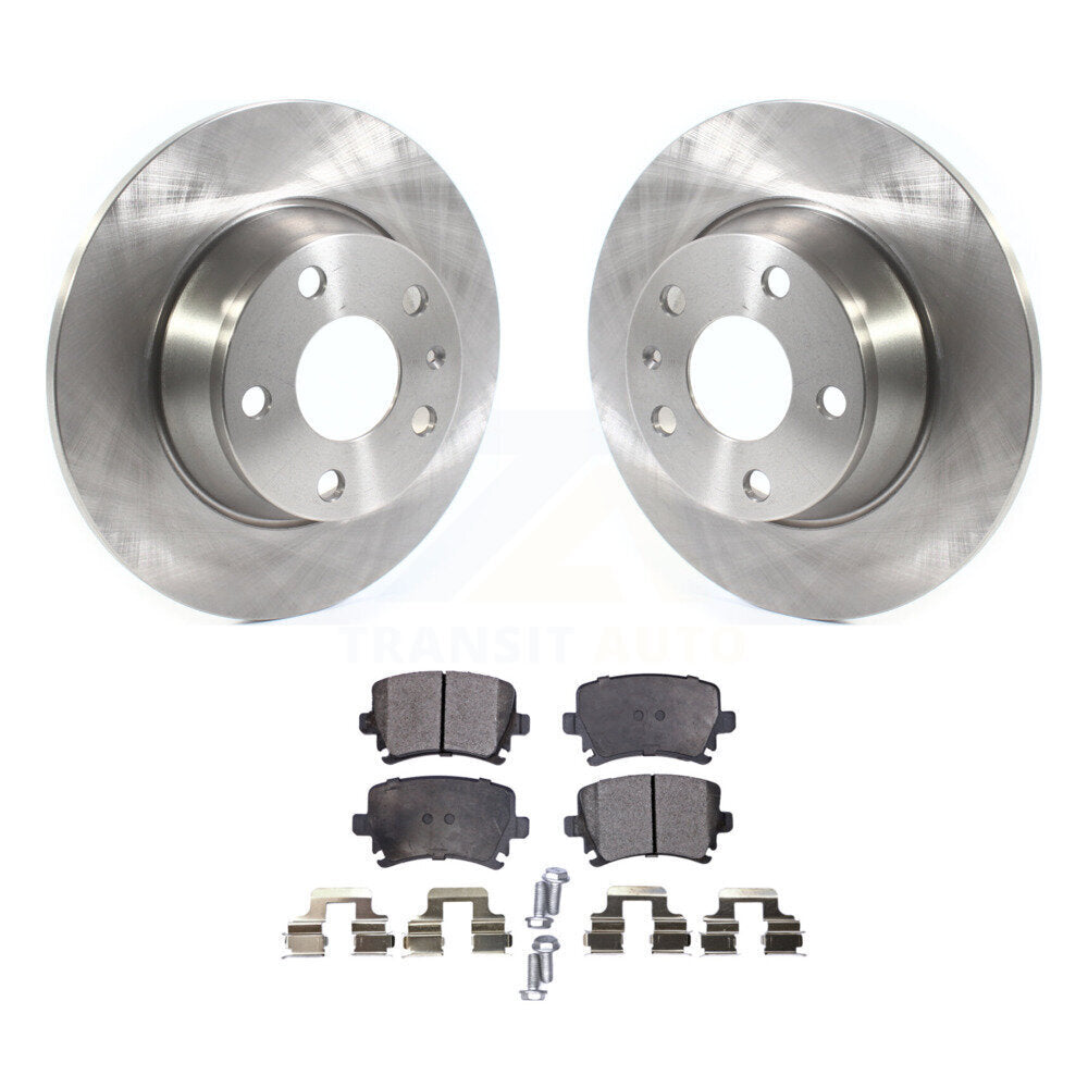 Kit de disques de frein à disque arrière et plaquettes semi-métalliques pour Audi TT Quattro K8F-10279