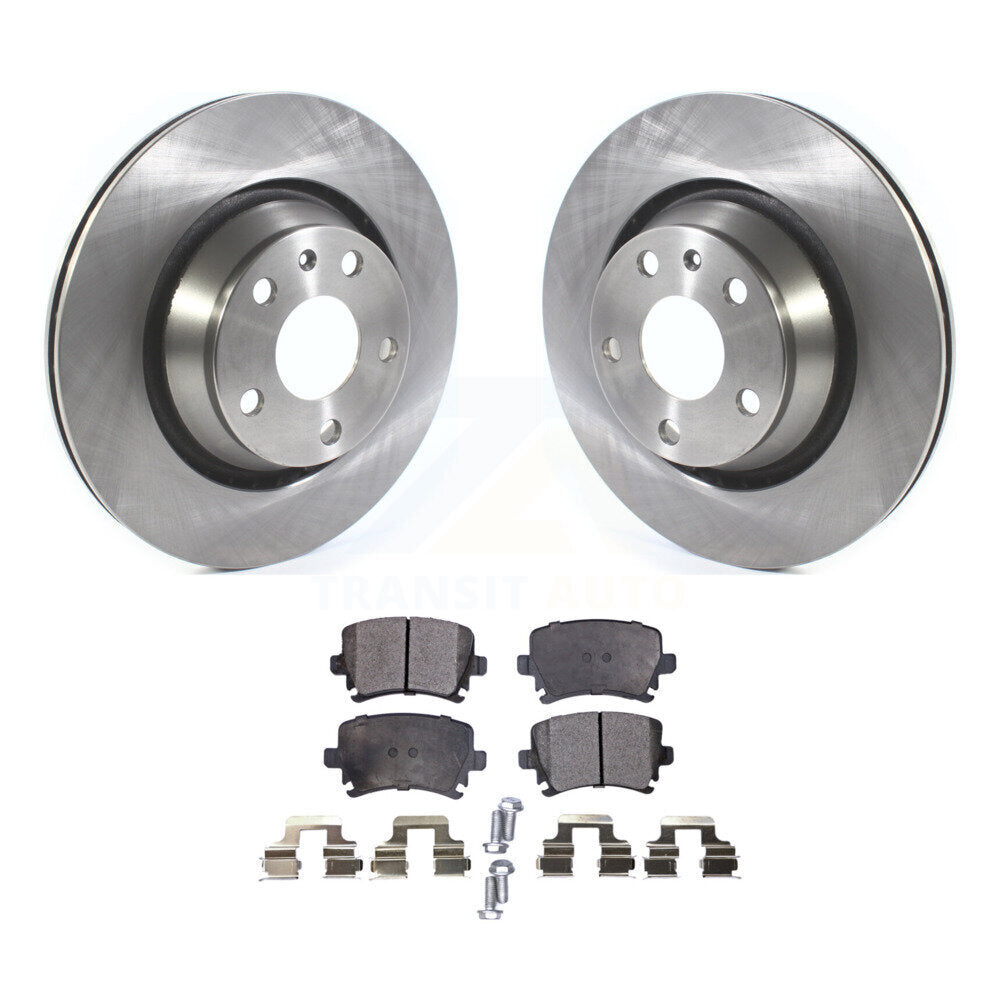 Kit de disques de frein à disque arrière et plaquettes semi-métalliques pour Audi TT Quattro TTS RS