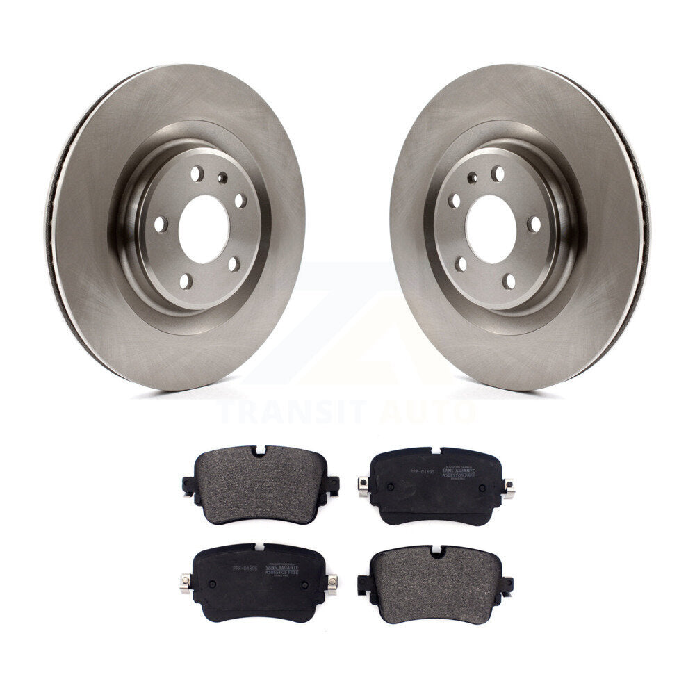 Kit disques de frein à disque arrière et plaquettes semi-métalliques pour Audi Q7 K8F-102795