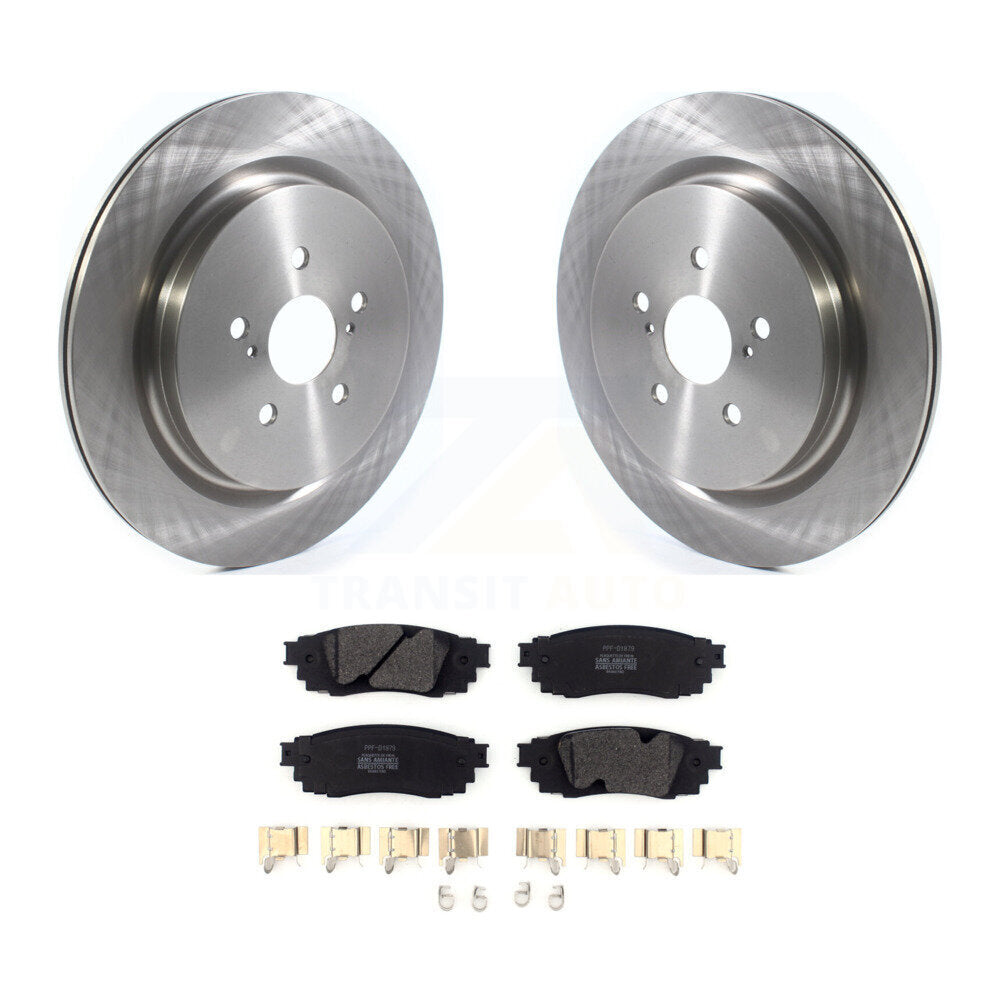 Kit de rotor de frein arrière et de plaquettes semi-métalliques pour Lexus RX350 RX450h RX350L RX450h