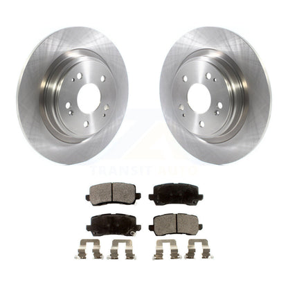 Kit de disques de frein à disque arrière et de plaquettes semi-métalliques pour Acura MDX 2017-2020