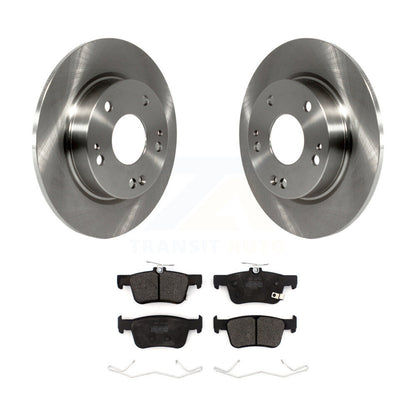 Kit de disques de frein à disque arrière et plaquettes semi-métalliques pour Honda Civic Insight