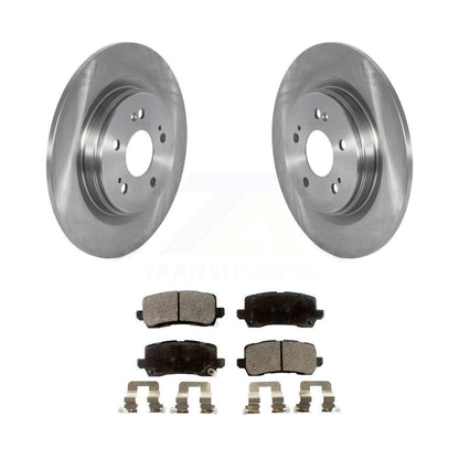 Kit de disques de frein à disque arrière et plaquettes semi-métalliques pour Honda Odyssey 2018-2023