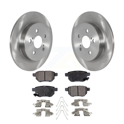 Kit de rotors de frein à disque arrière et de plaquettes semi-métalliques pour Toyota Corolla 2.0L 2019