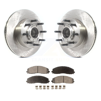 Kit de plaquettes semi-métalliques de moyeu de Rotor de frein à disque avant, pour Ford F-350 Super Duty F-25