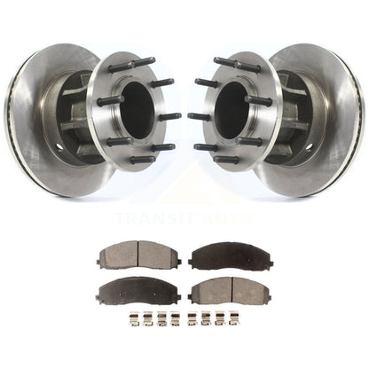 Kit de plaquettes semi-métalliques de Rotor de frein à disque avant, pour Ford F-350 Super Duty F-250 RW