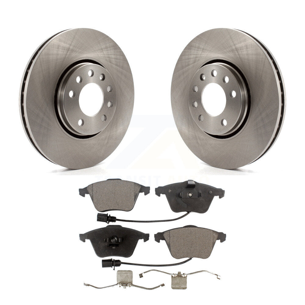 Kit disques de frein à disque avant et plaquettes semi-métalliques pour Saab 9-3X K8F-102823