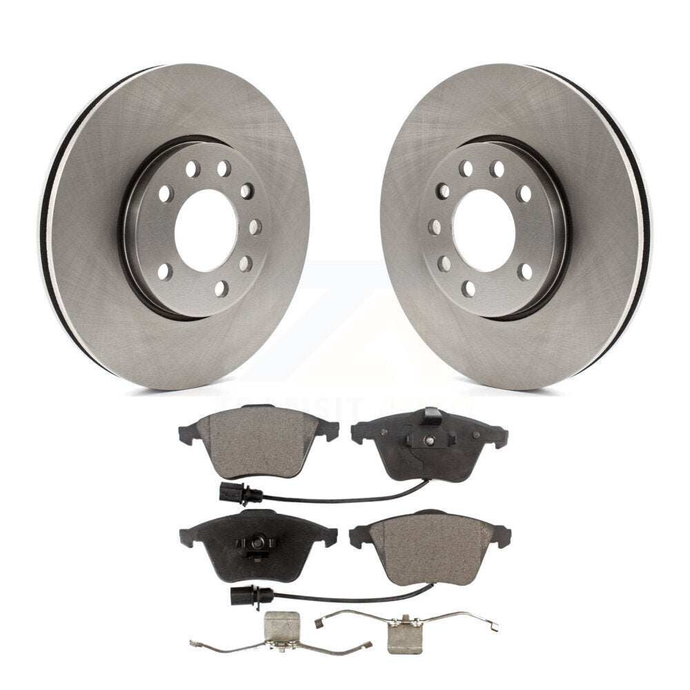 Kit disques de frein à disque avant et plaquettes semi-métalliques pour Saab 9-3X K8F-102824