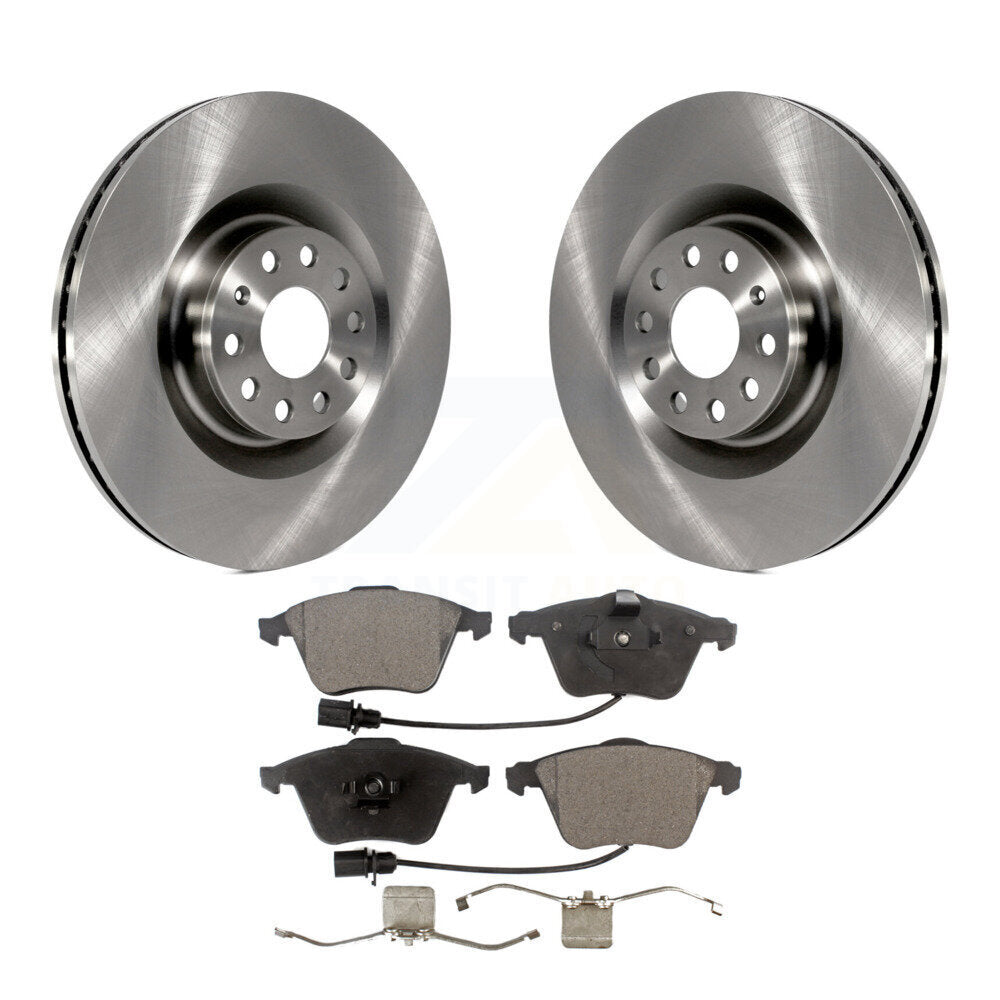 Kit de plaquettes semi-métalliques de Rotor de frein à disque avant, pour Volkswagen Golf Passat CC R R3